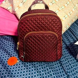 Vera Bradly Purple Mini Backpack